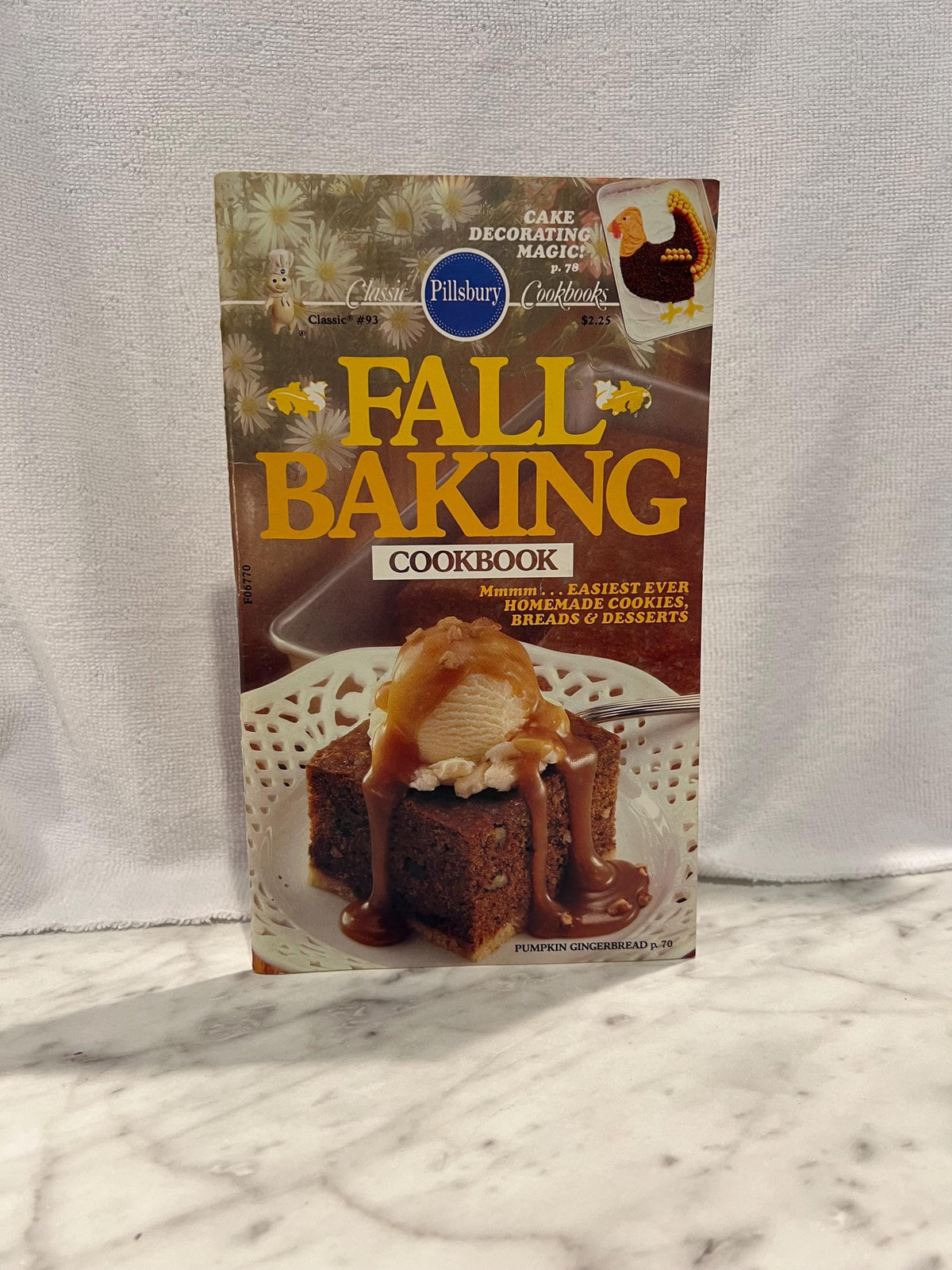 Pillsbury Fall Baking, Classic #93, 1988, Recipe Book For Collectors,