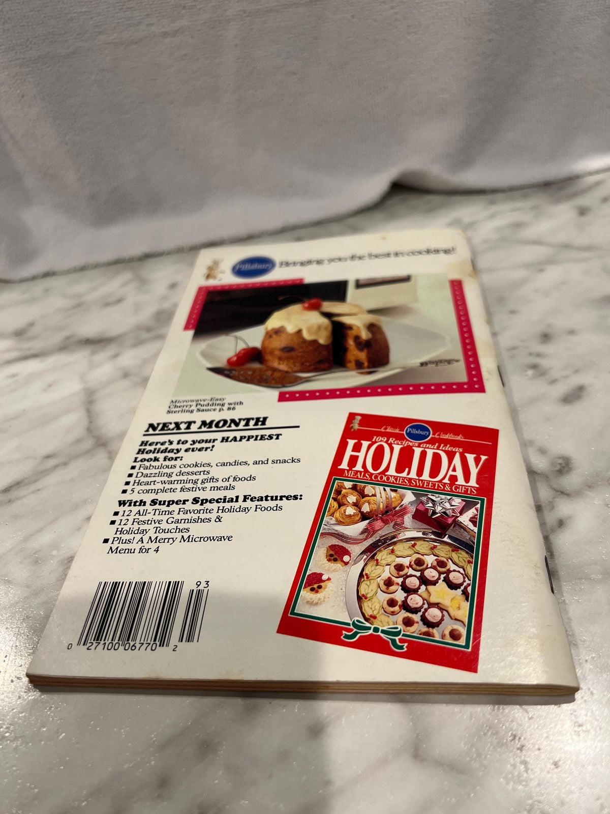 Pillsbury Fall Baking, Classic #93, 1988, Recipe Book For Collectors,