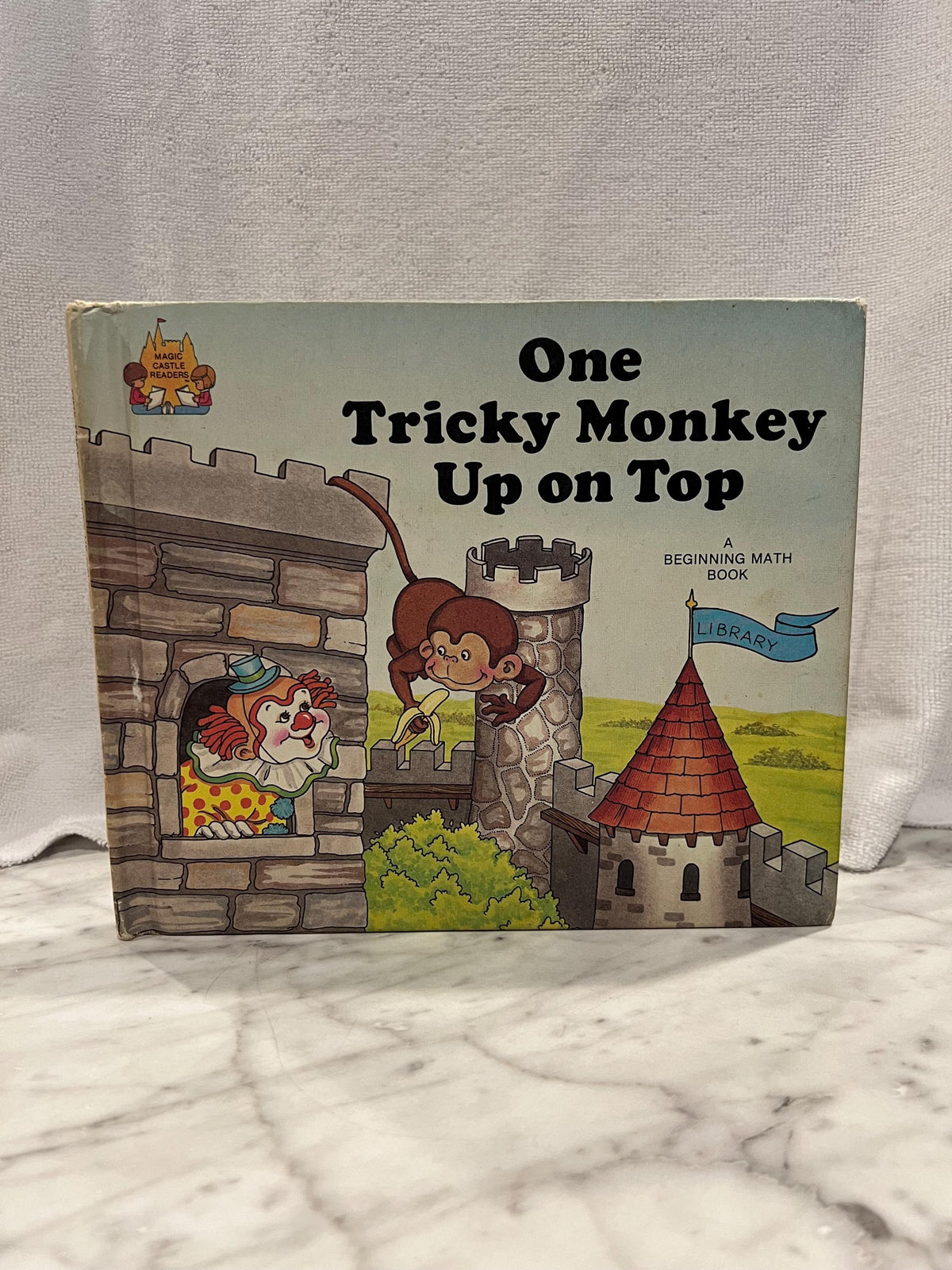 One Tricky Monkey Up On Top, Children’s Vintage Book, (Magic Castle Readers Creative Arts) 1988