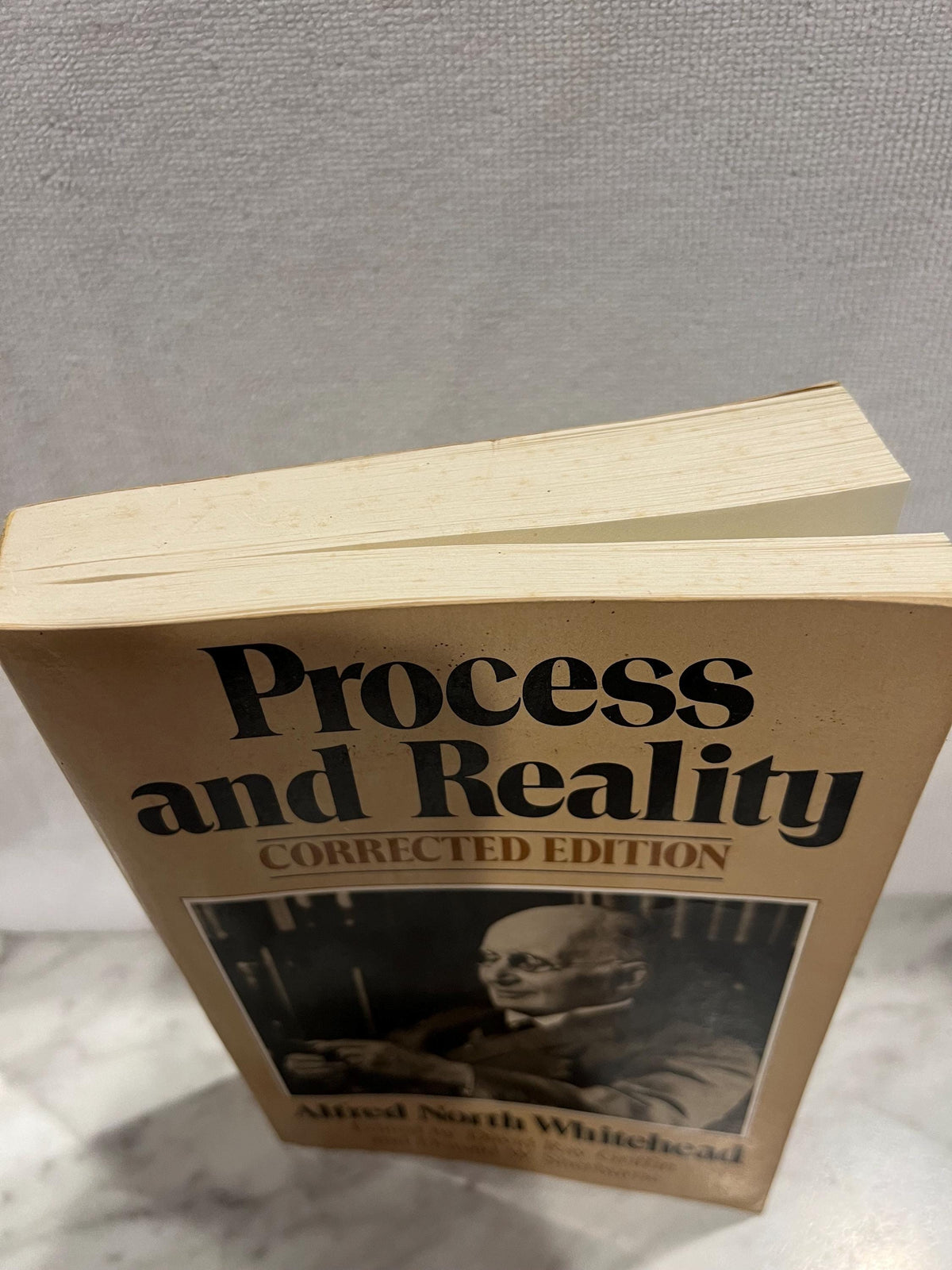 Process And Reality, Corrected Edition, Alfred North Whitehead, 1979