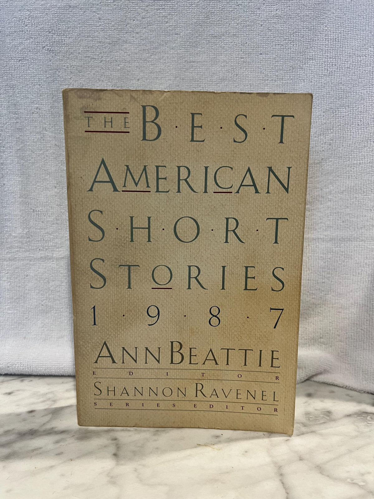 The Best American Short Stories 1987,  Paperback, Ann Beattie, Rare Classic Books For Book Lovers