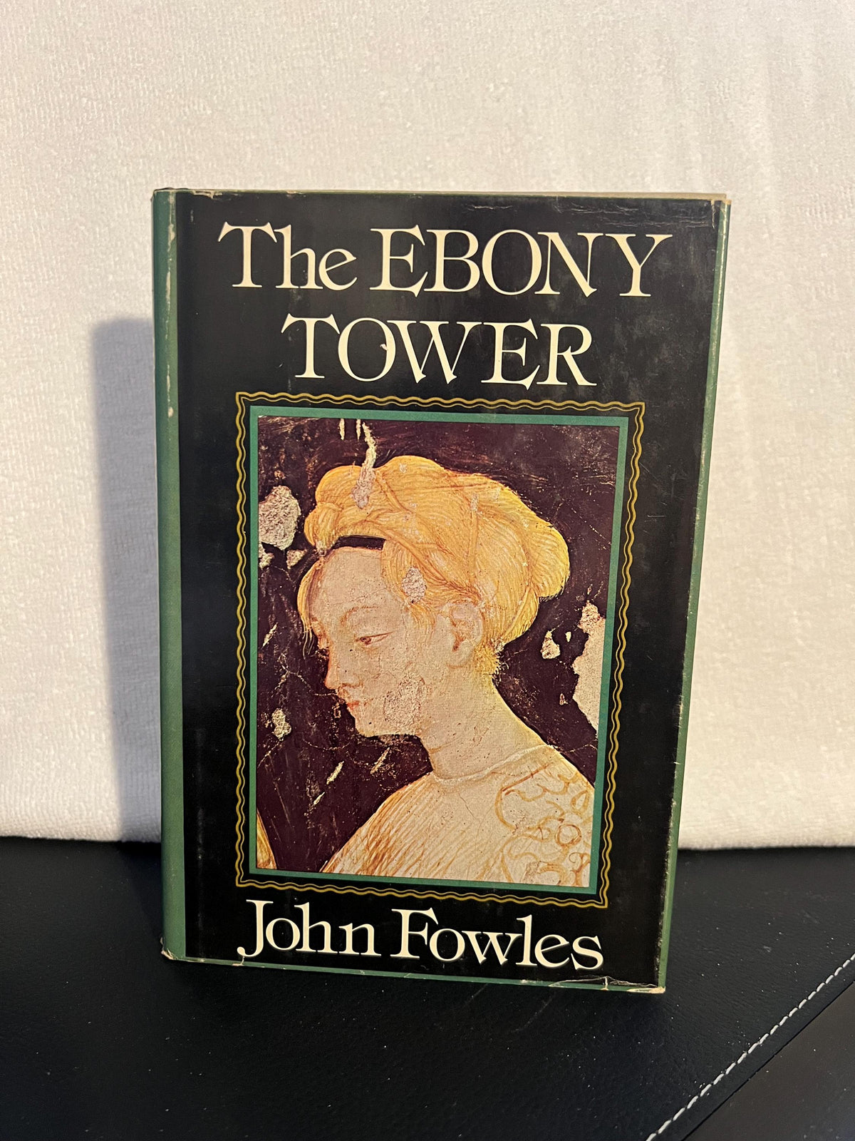 The Ebony Tower, John Flowers, 1974, Fantasy Vintage book,  Book Full Of Excitement