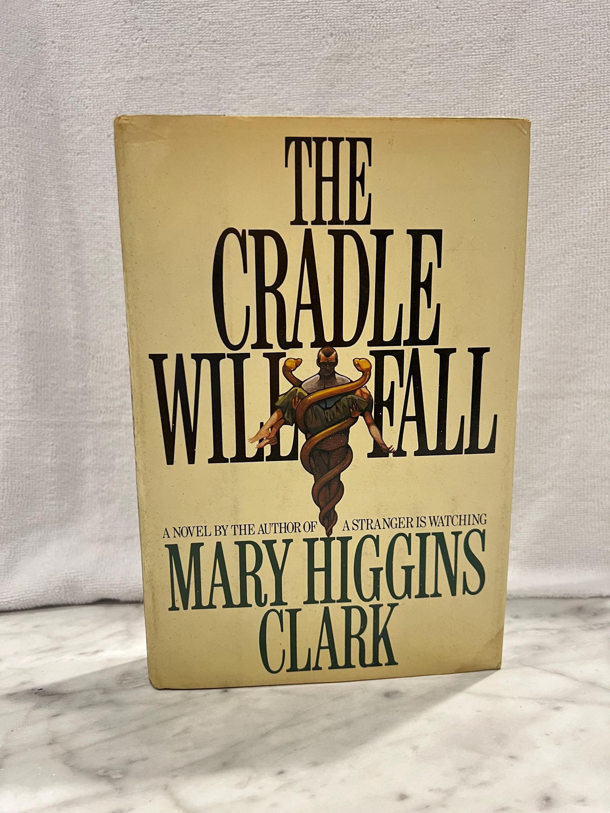 The Cradle Will Fall Mary Higgins Clark, Hardback Novel, Popular Writer, Vintage Books,