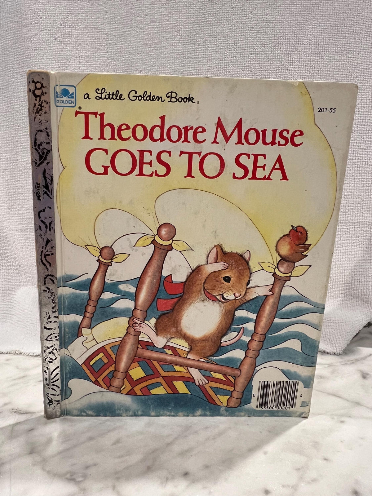 Theodore Mouse Goes To Sea, Vintage Children’s book,